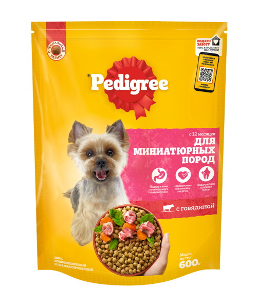 PEDIGREE® для взрослых собак миниатюрных пород